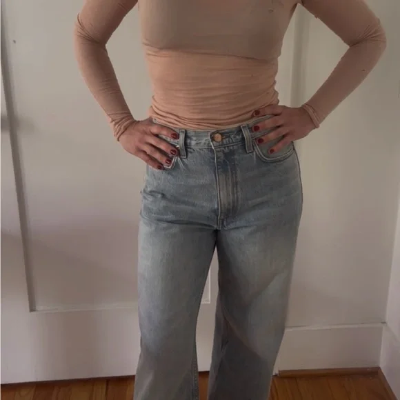 Doen Light Blue Flare Jeans